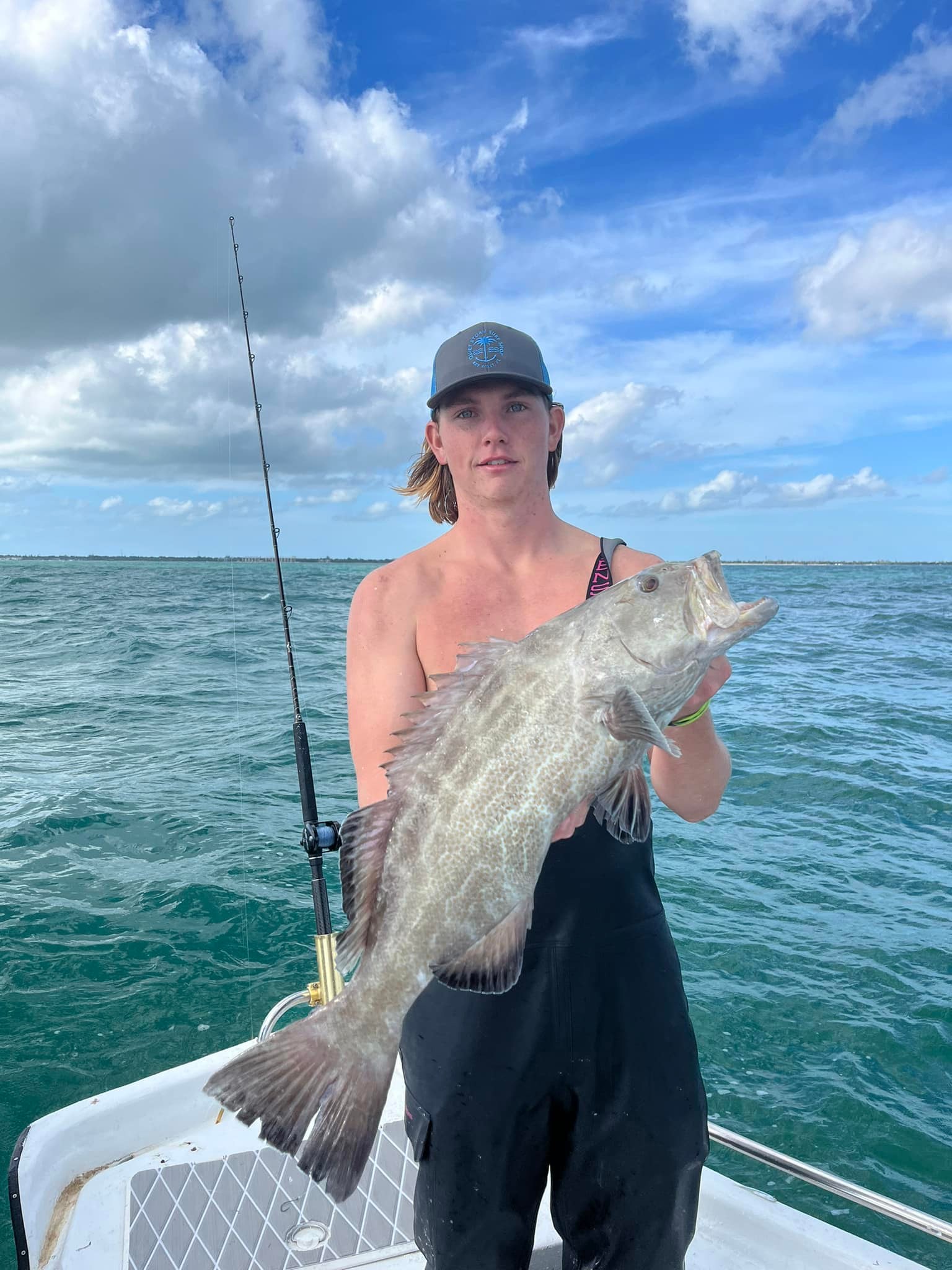 One angler fishing in FL
