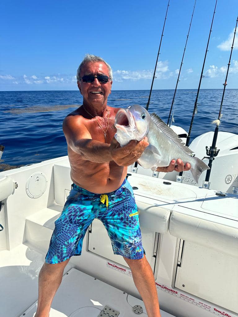 A lone angler fishing in Florida