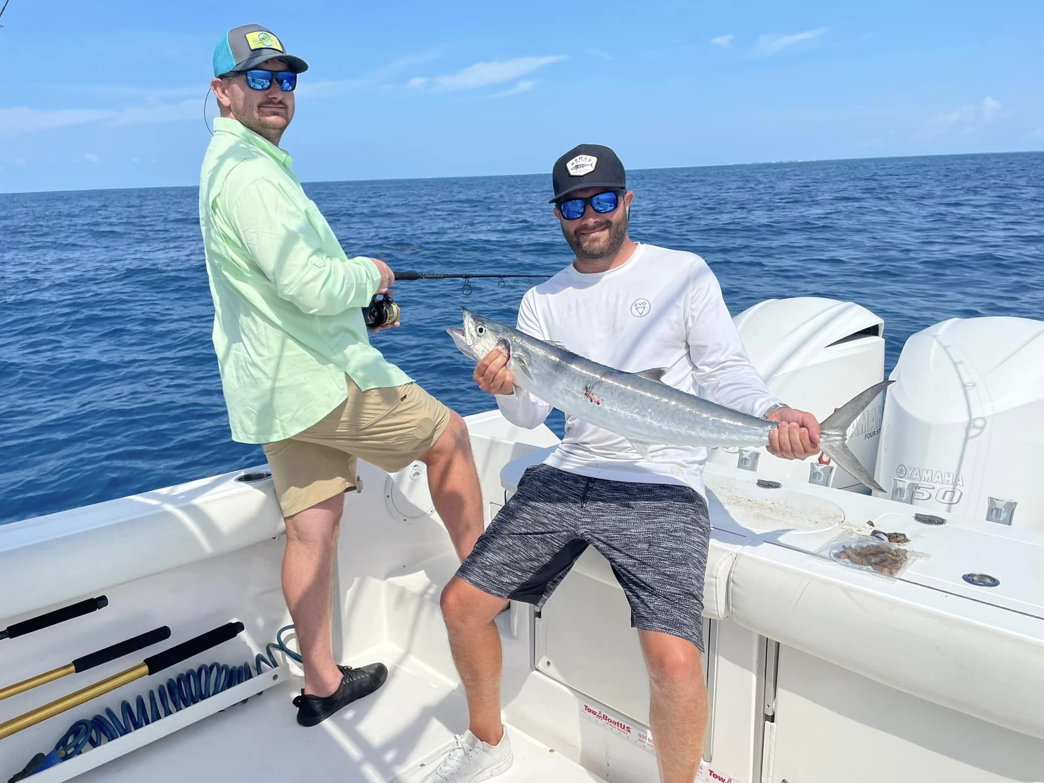Big fish caught in Islamorada during fishing trip