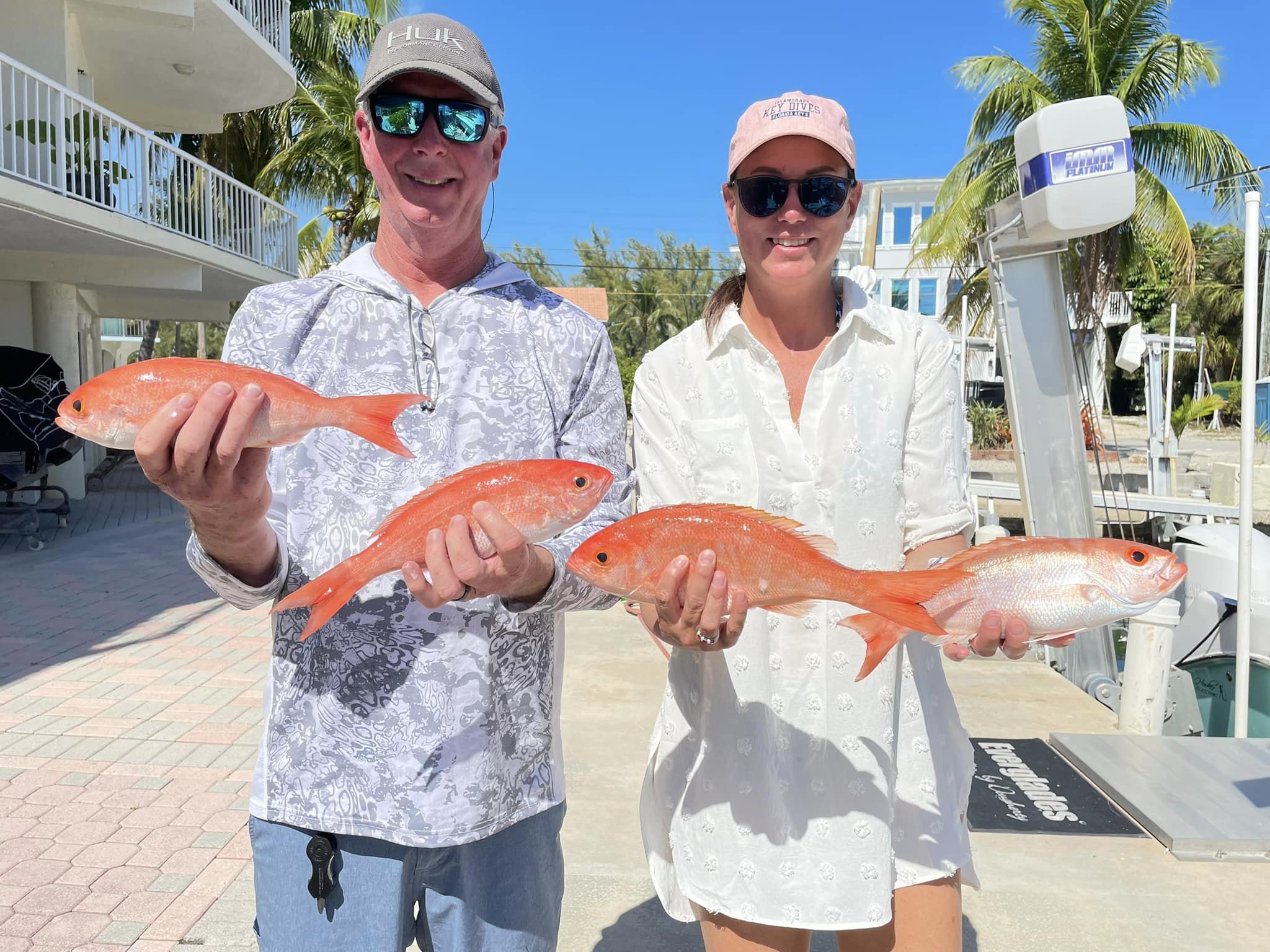 Two anglers fishing in Islamorada