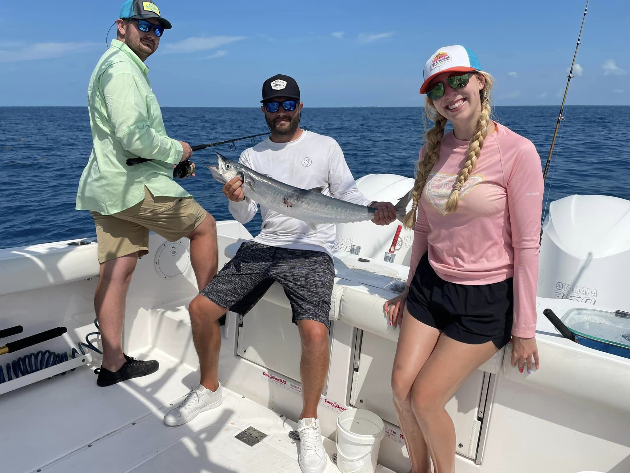 Massive King Mackerel caught while fishing in FL