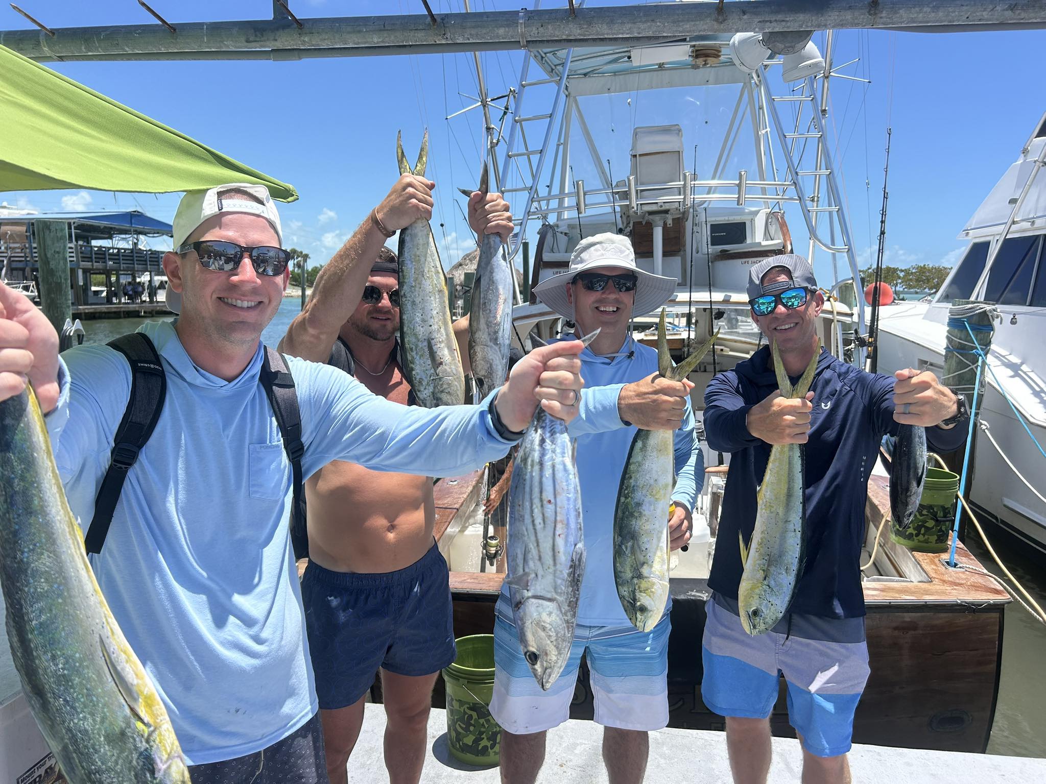 Bluefish and King Mackerel caught fishing in FL