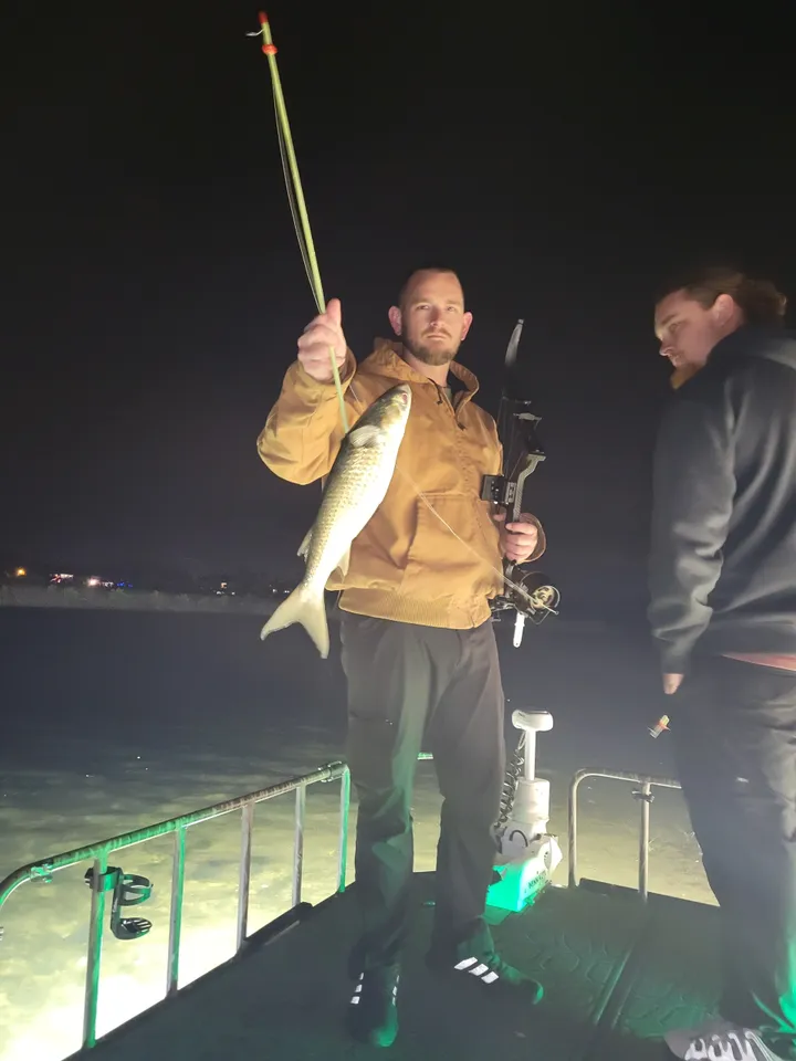 Two people fishing in Spring Hill