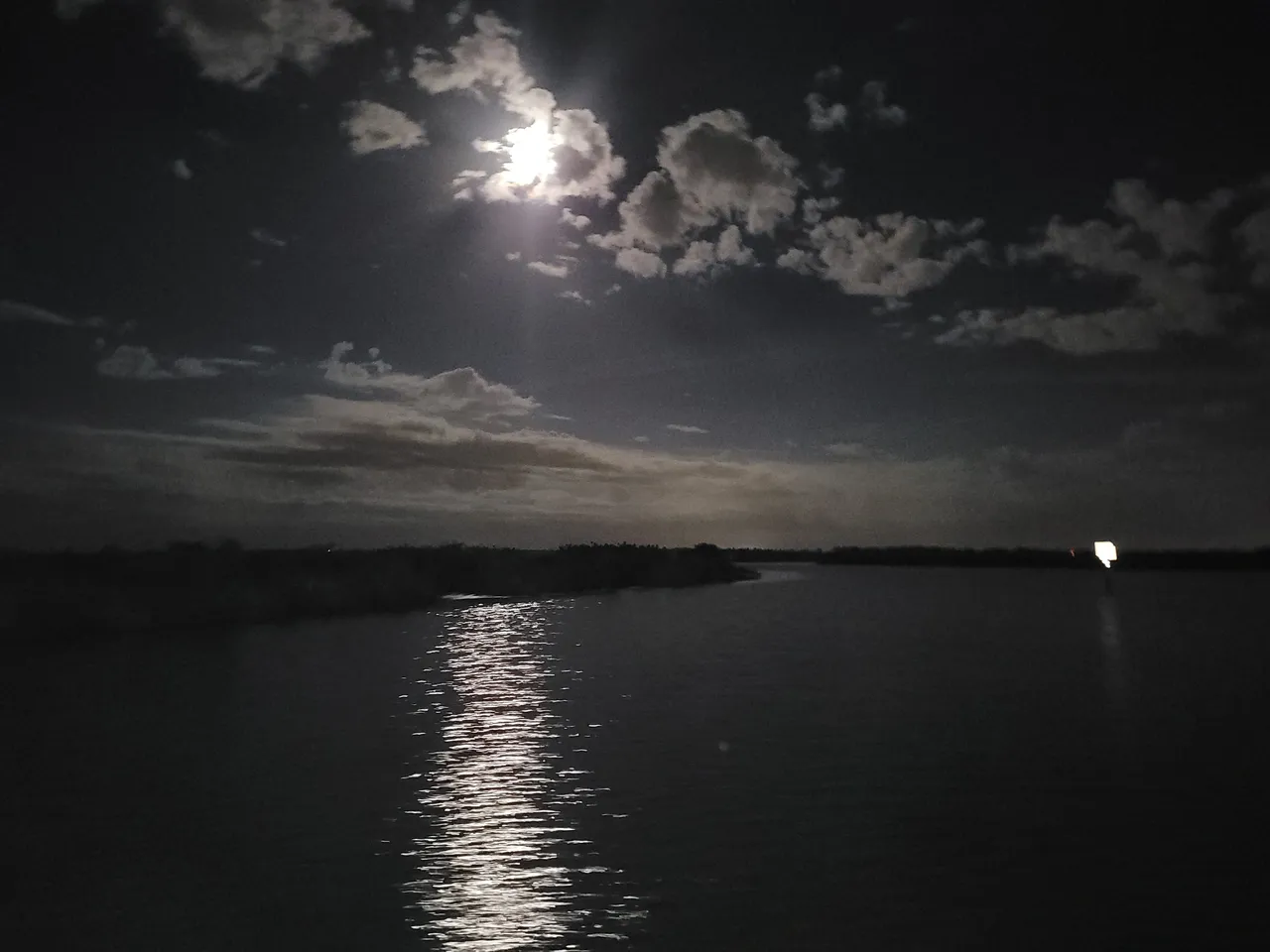 Scenic view of fishing in Florida