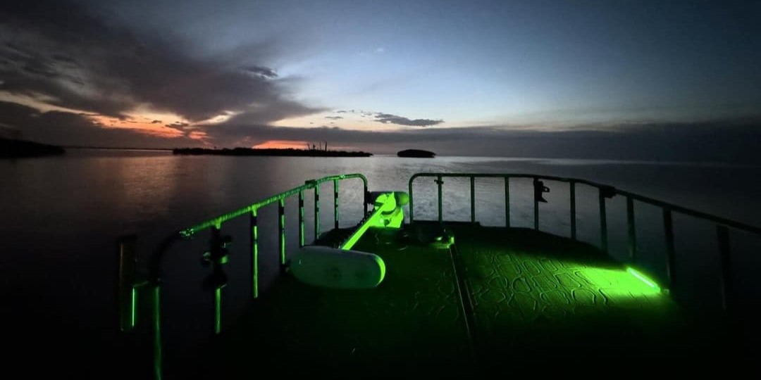 Scenic fishing landscape in FL