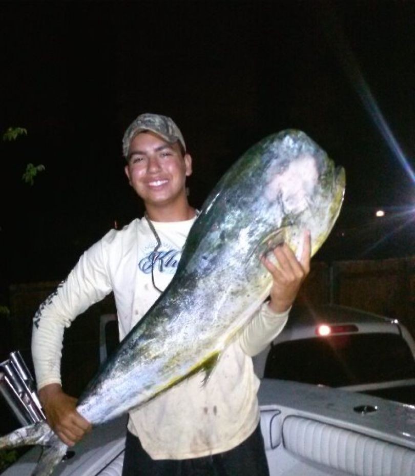 Angler fishing in Pompano Beach
