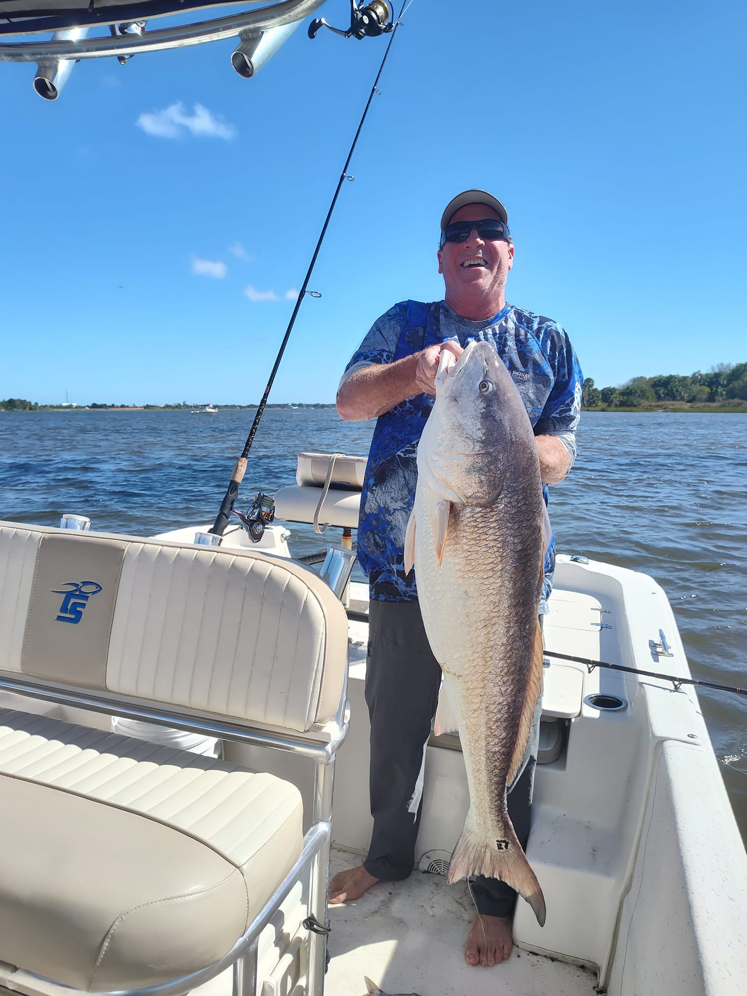 A person fishing in FL