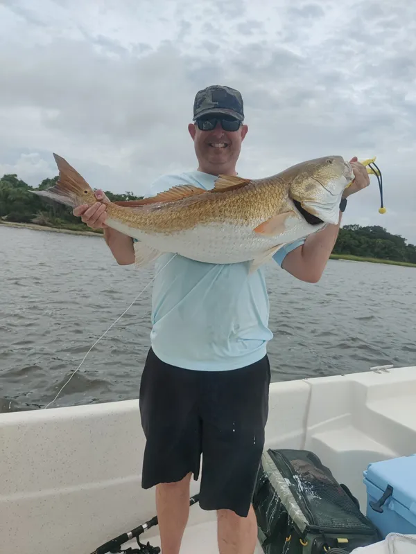 Lone angler fishing in Florida