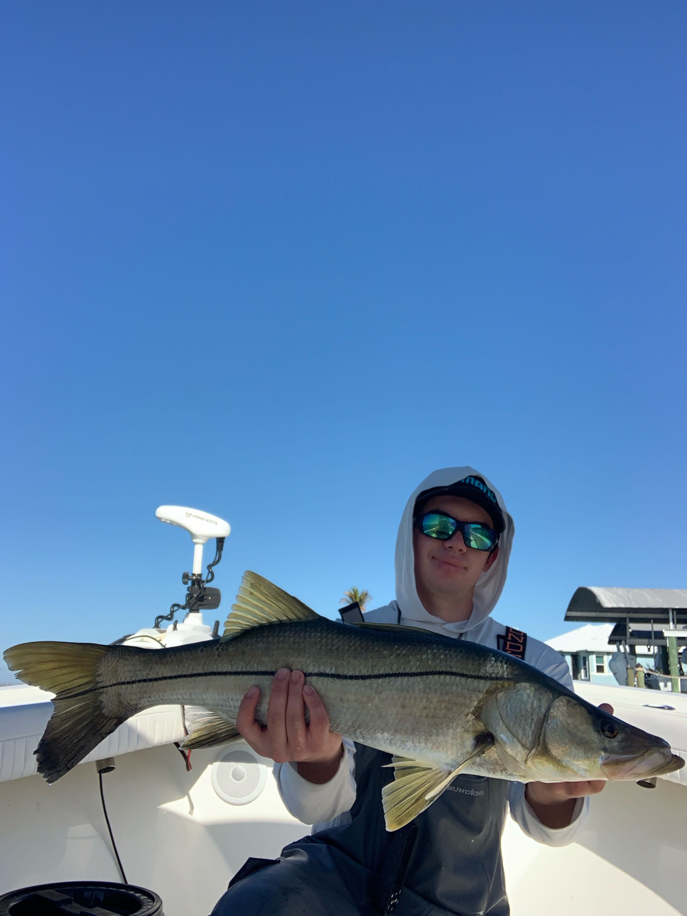 Snook caught while fishing in Fort Myers FL