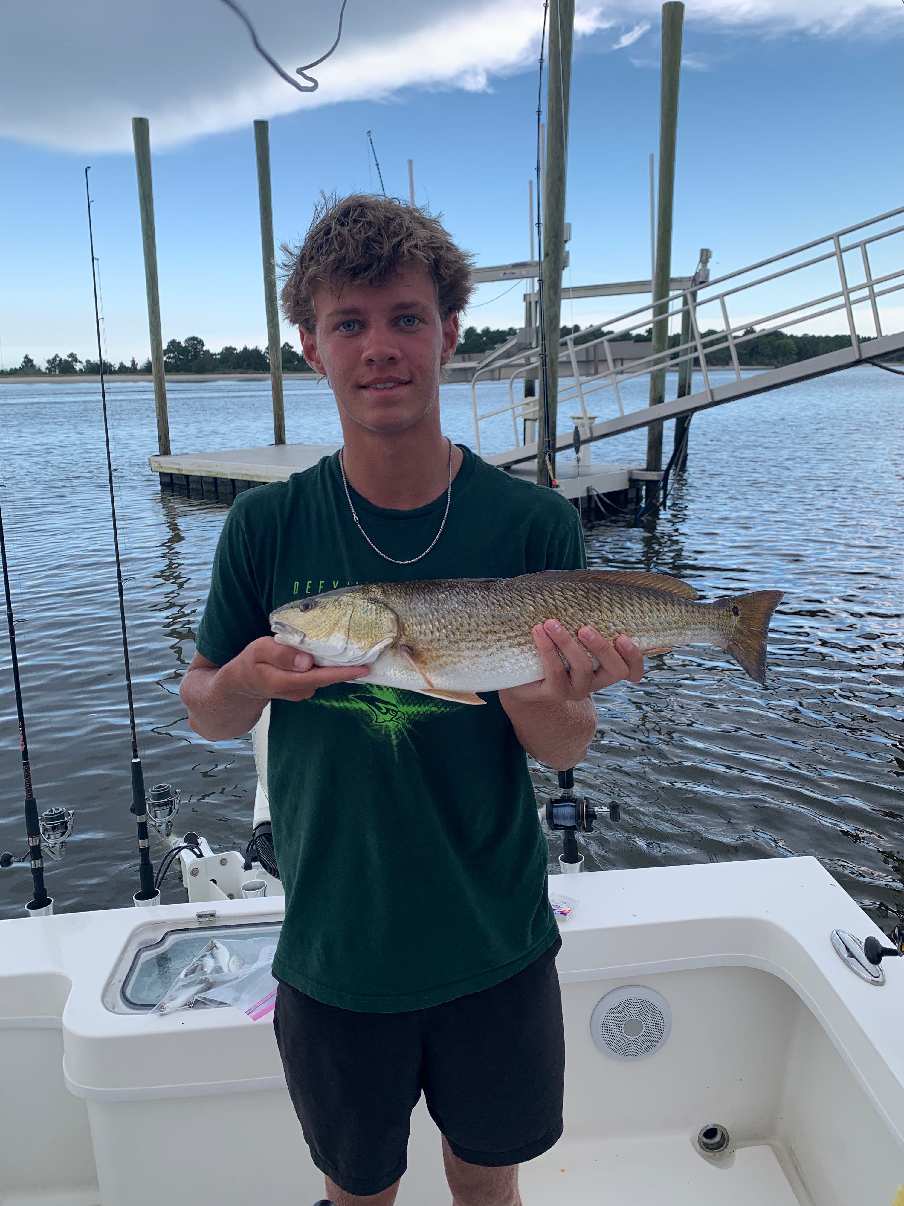 Redfish caught while fishing in Florida