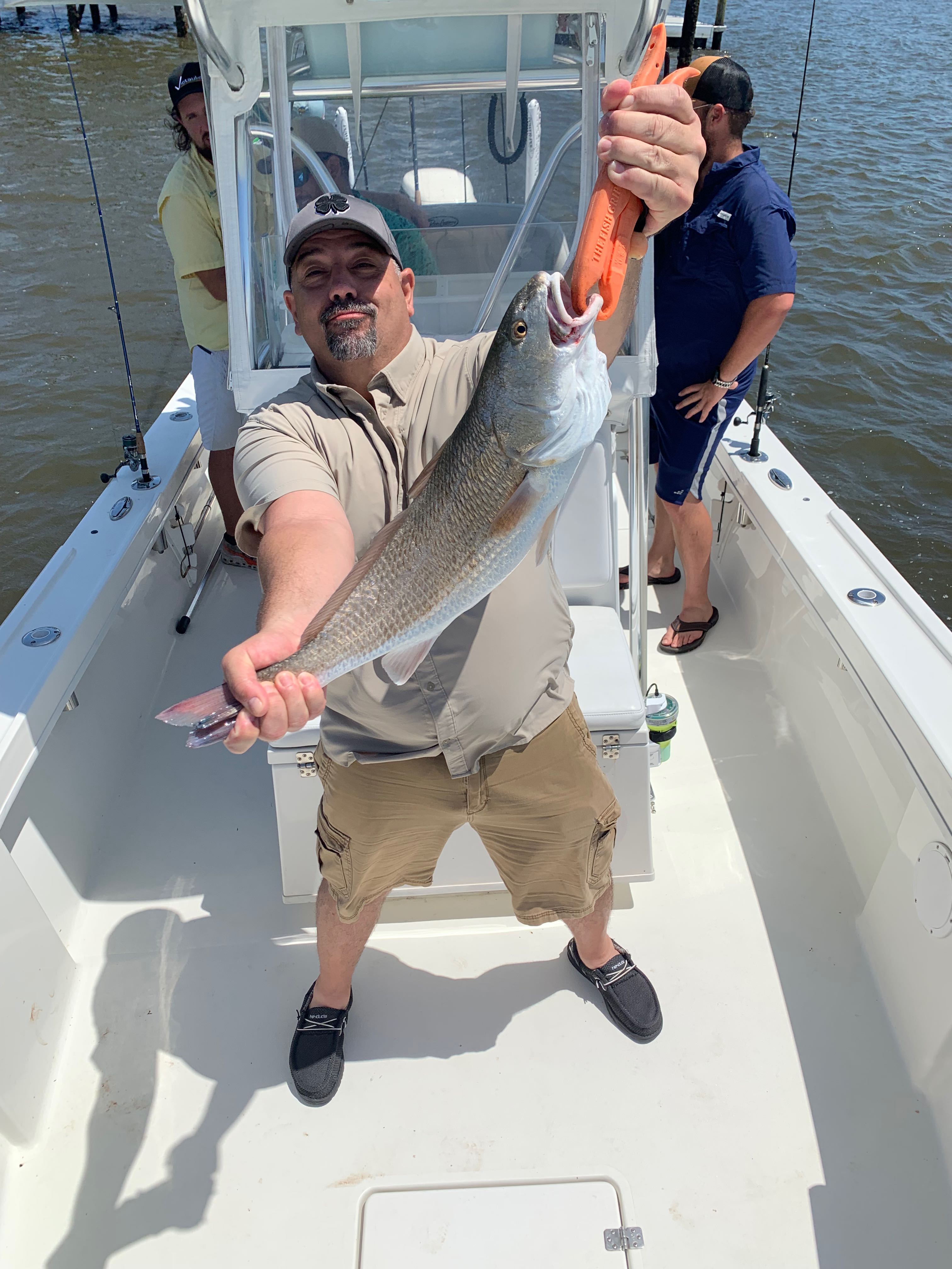 Two people fishing in Florida