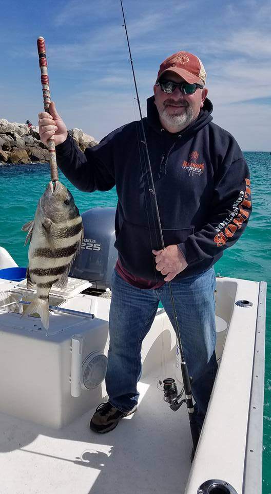 Sheepshead fish caught in FL