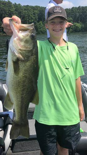 Largemouth Bass caught in Alabama