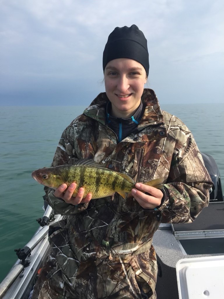 Lone angler in NY reeling in fish