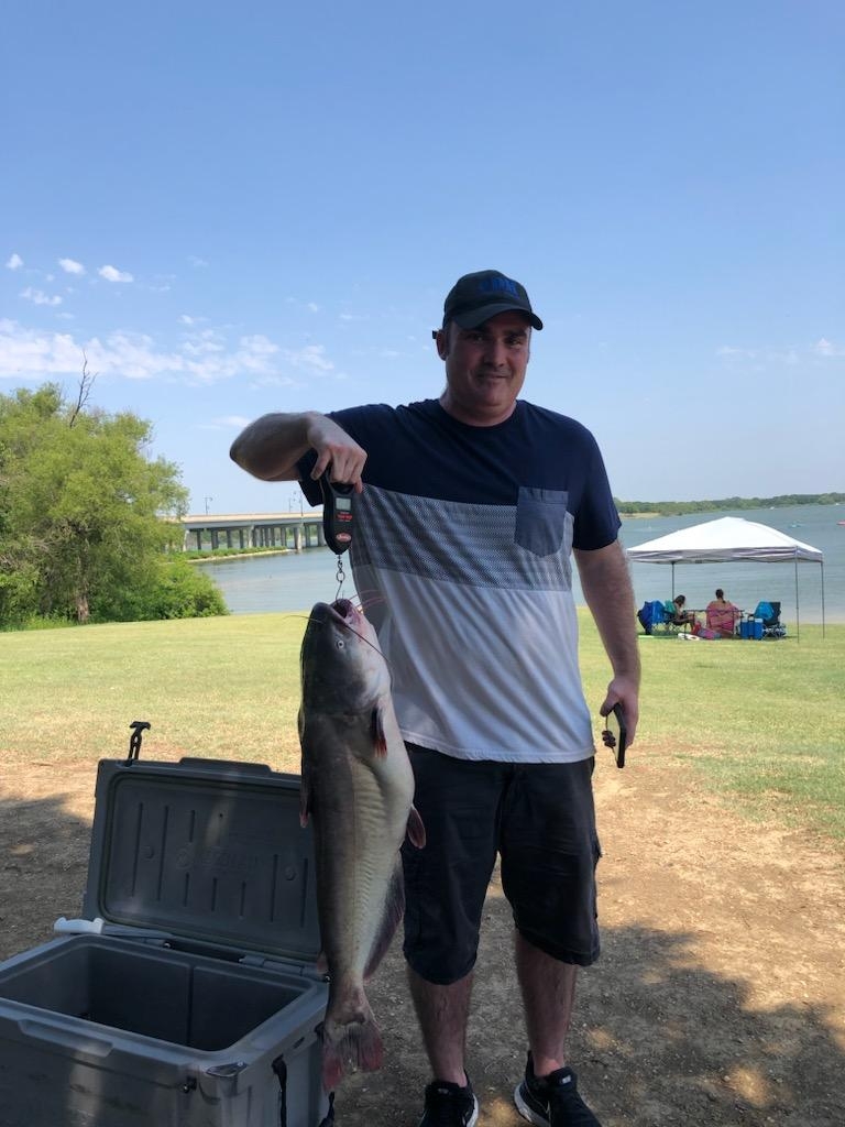 Angler holding a 26-inch fish in TX