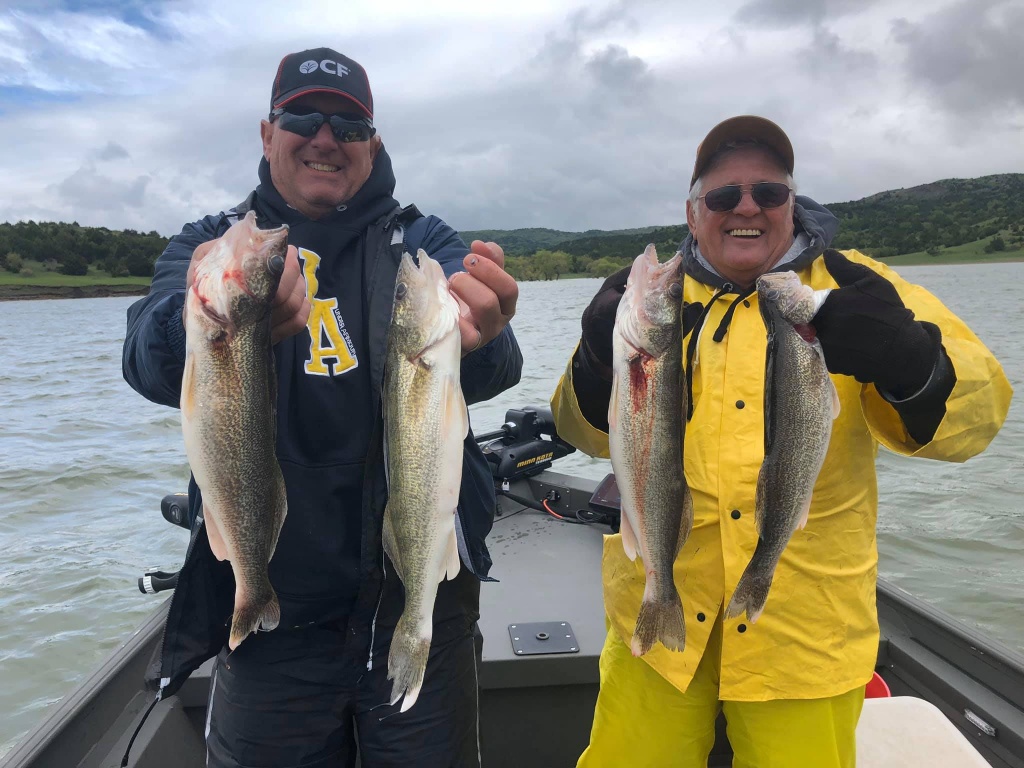 Walleye and Sauger fish caught in Yankton