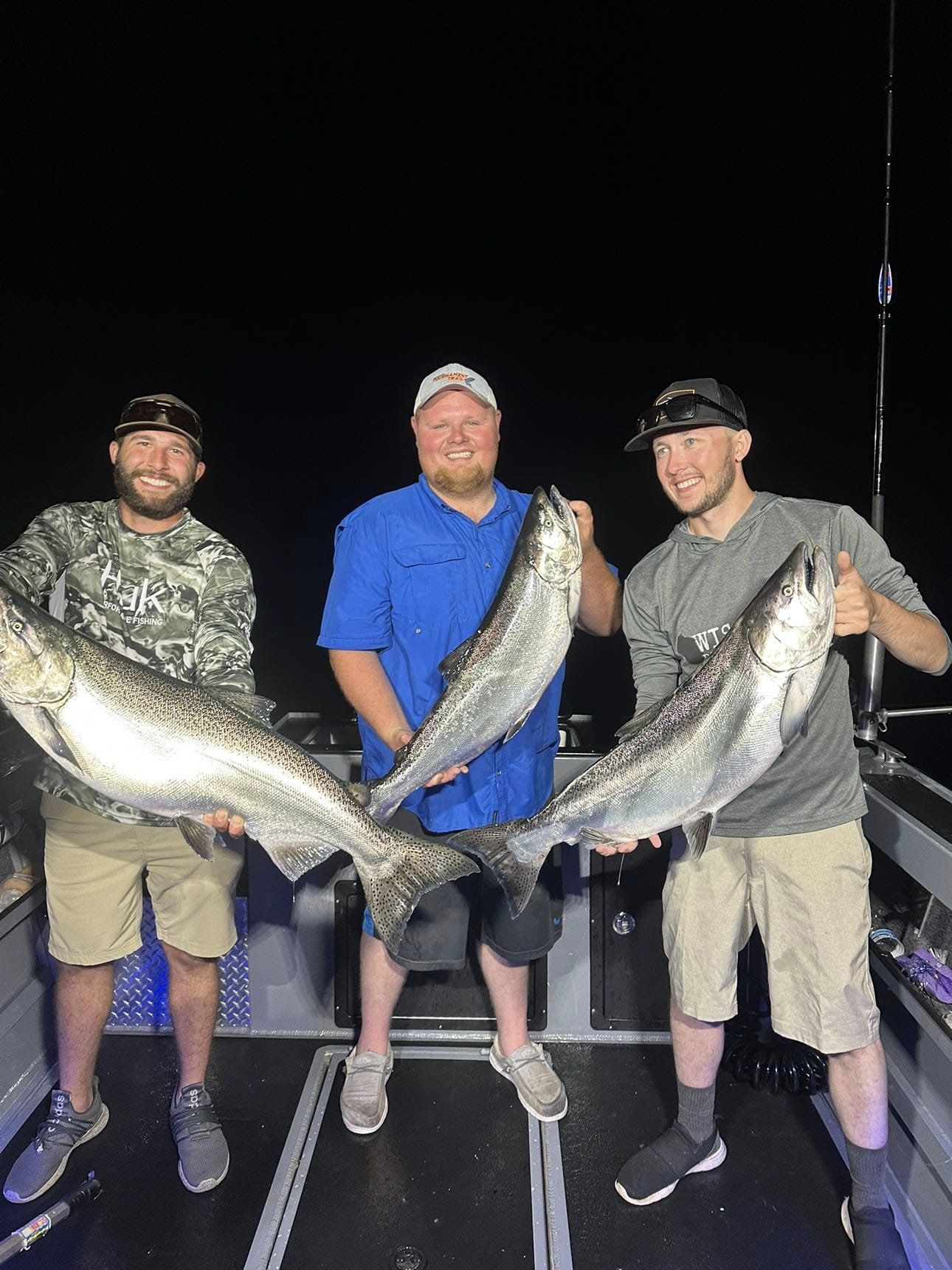 3 big fish caught by 3 people in MI