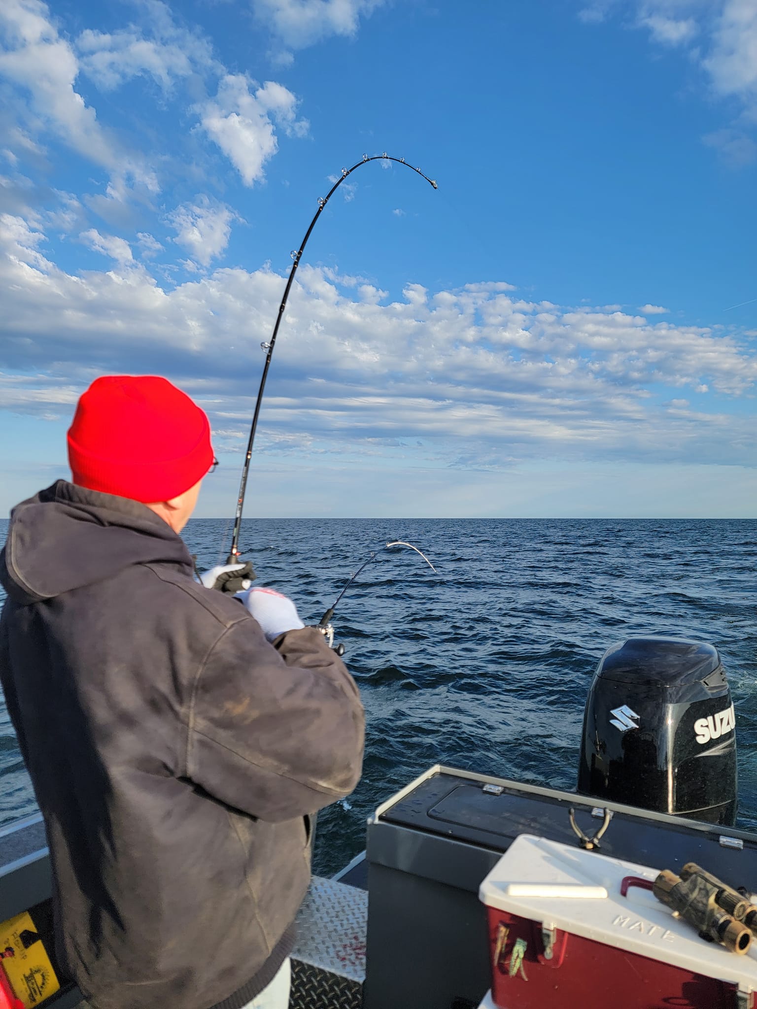 Fishing scene in MI