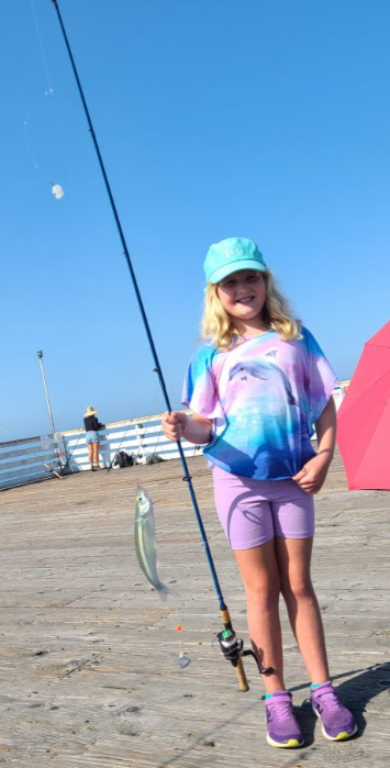 Angler fishing in California