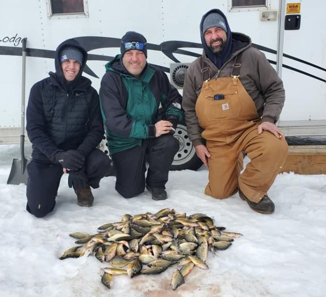Three people enjoy outdoor activities in Bancroft