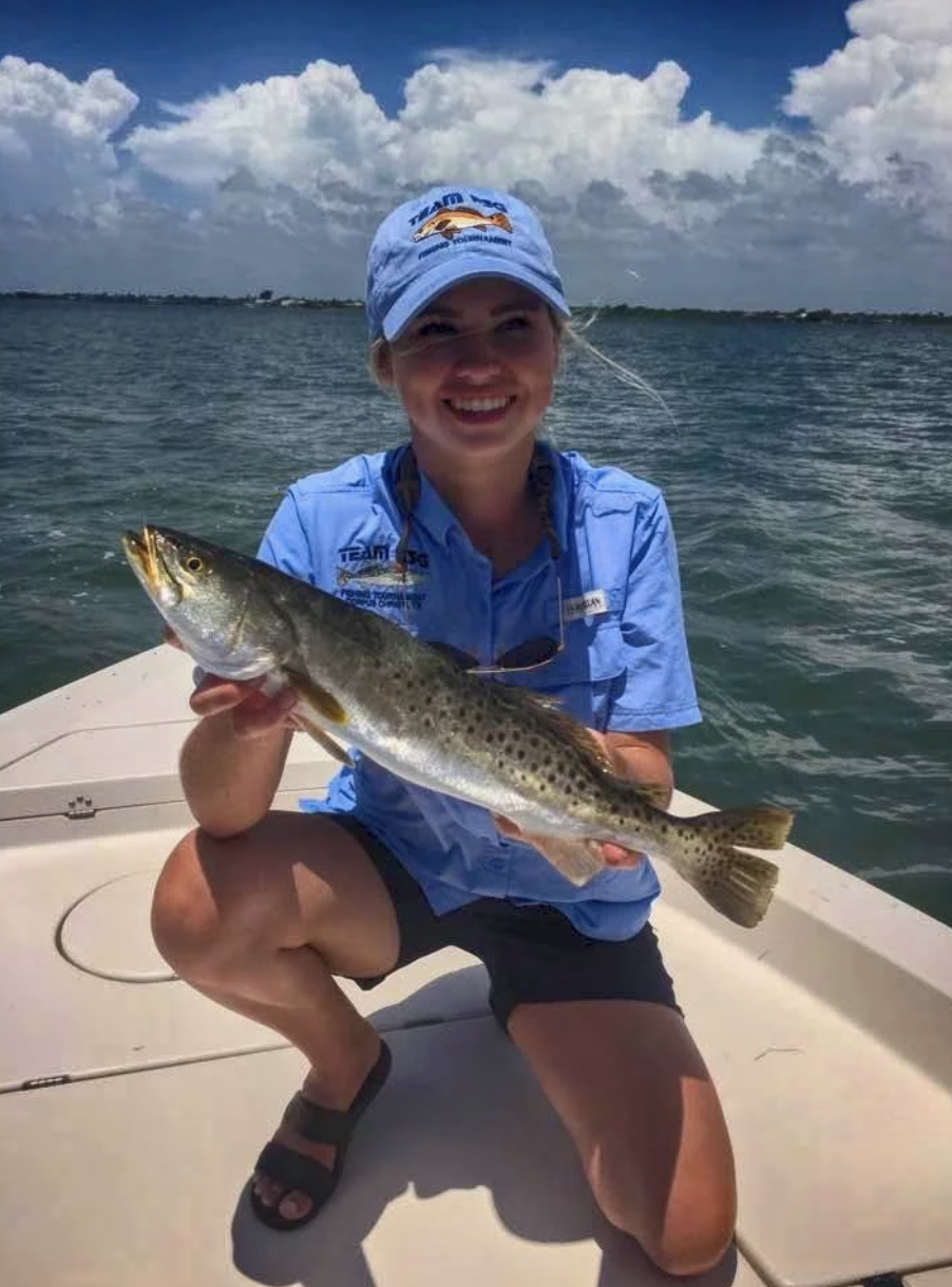 Spotted Weakfish caught in TX