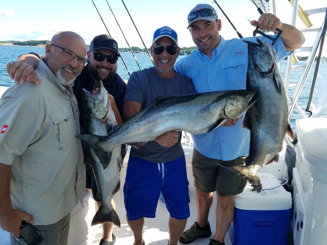 Two big fish caught fishing in MICHIGAN 49431