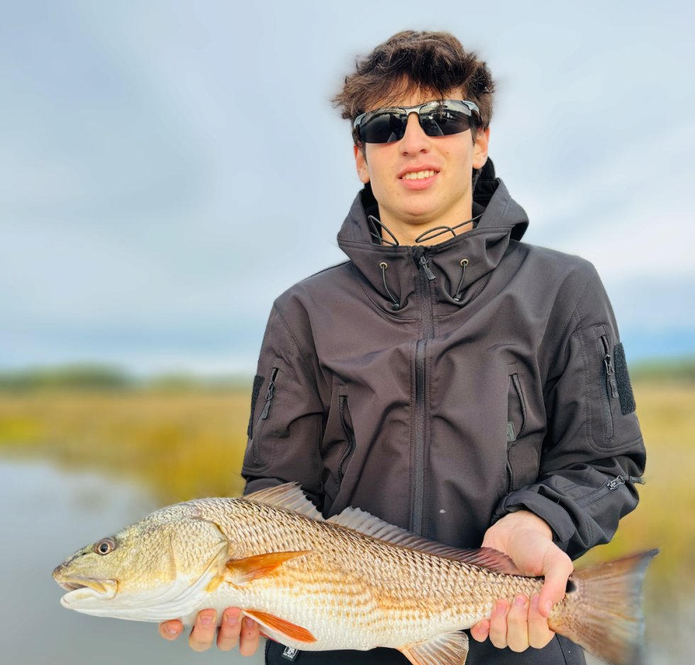 Redfish caught in Savannah