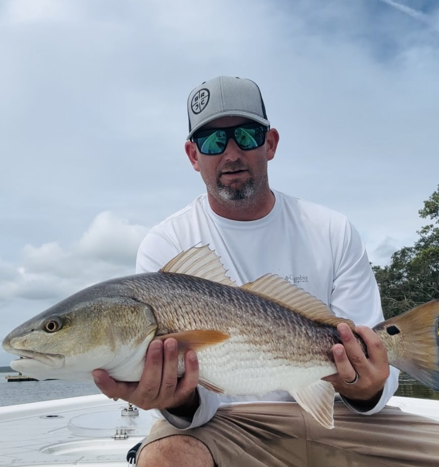 Redfish caught in Savannah