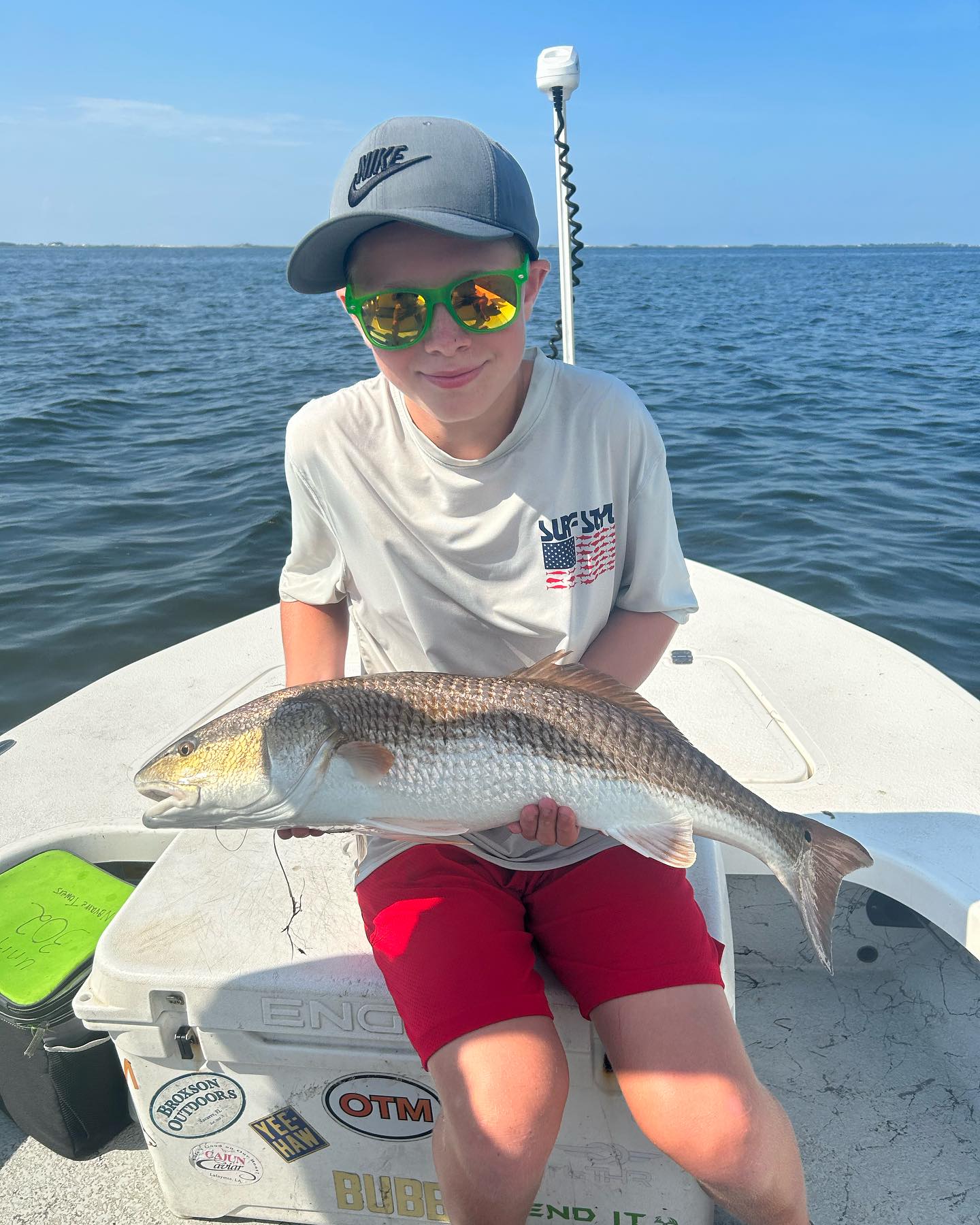 Redfish caught while fishing in Navarre