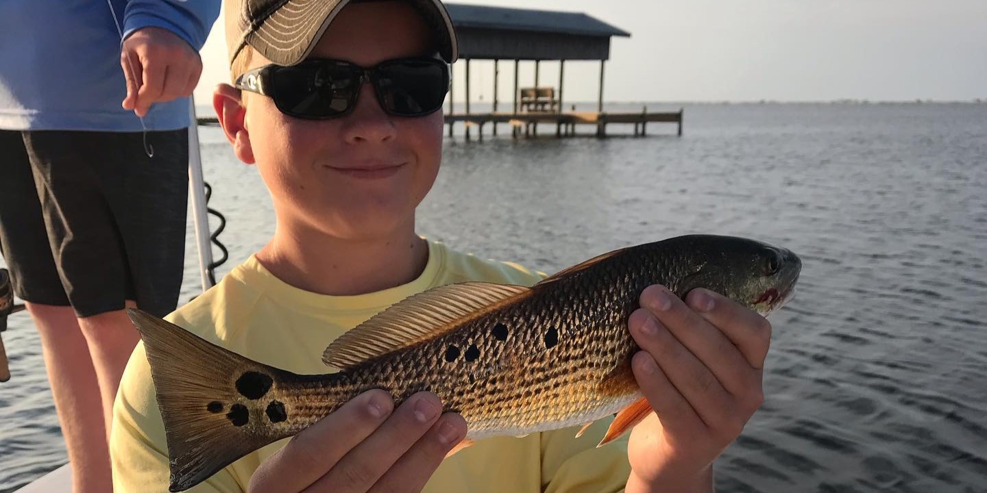 Redfish caught in Navarre