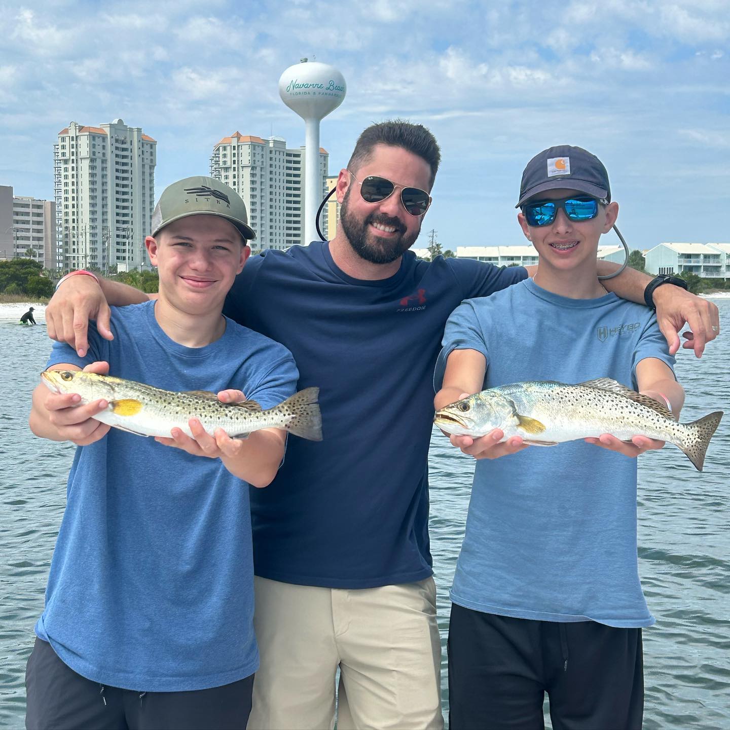 Two spotted weakfish caught in Navarre