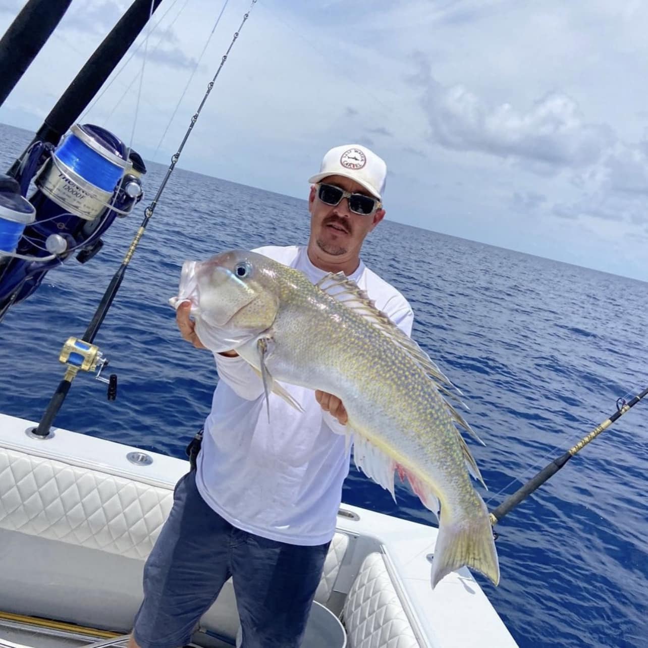 Single angler fishing in Delray Beach