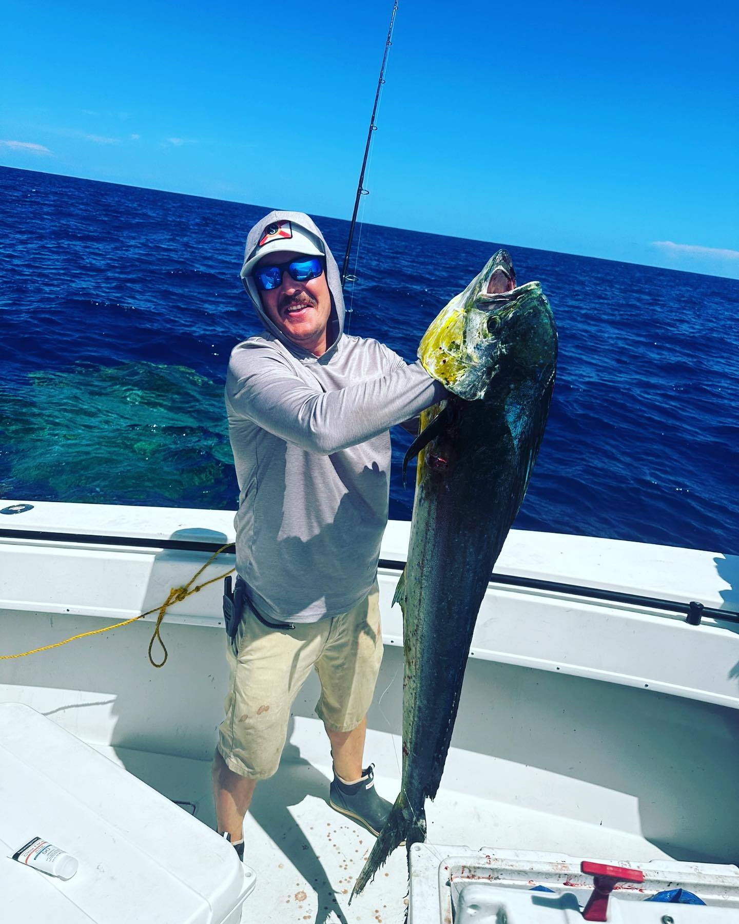 Mahi Mahi caught by fisherman at Delray Beach