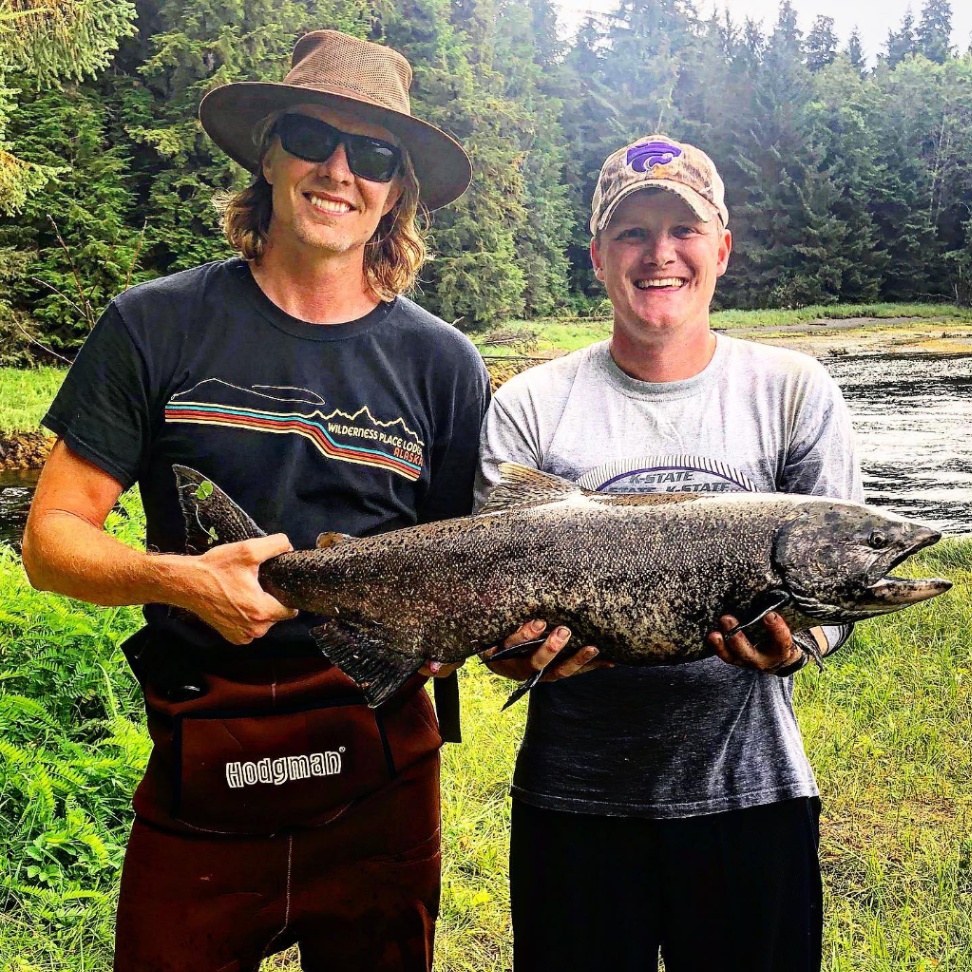 Coho Salmon, 22 inches, fishing in CO