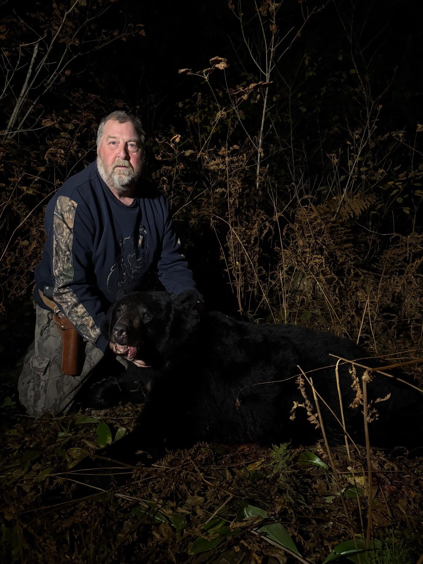 One person hunting in Finland