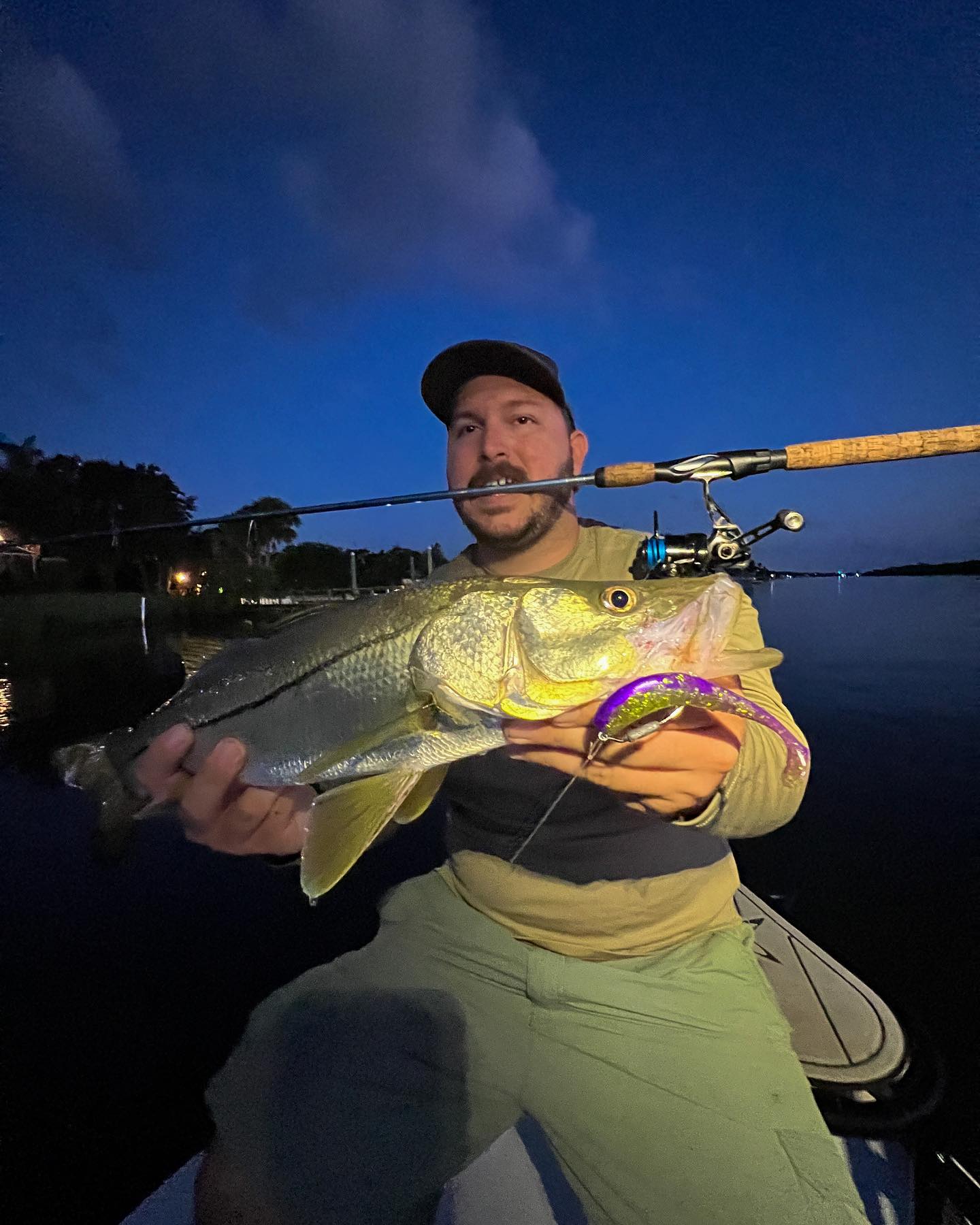 Angler with a big fish caught in FL