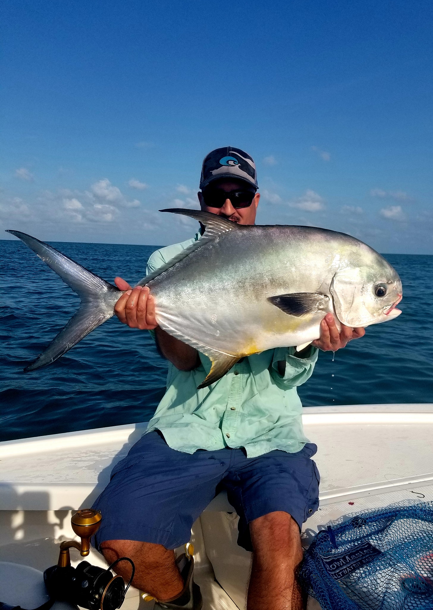 Permit fish caught in Florida