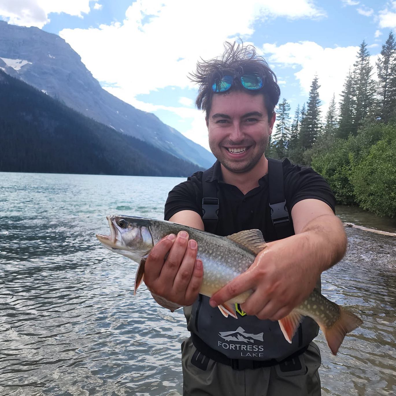 Brook trout caught on fishing trip in BC