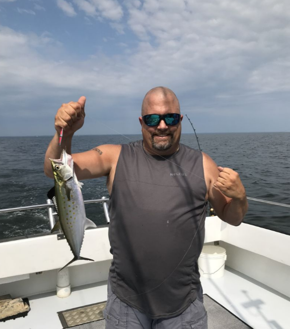 Cero mackerel fish caught while fishing in MD