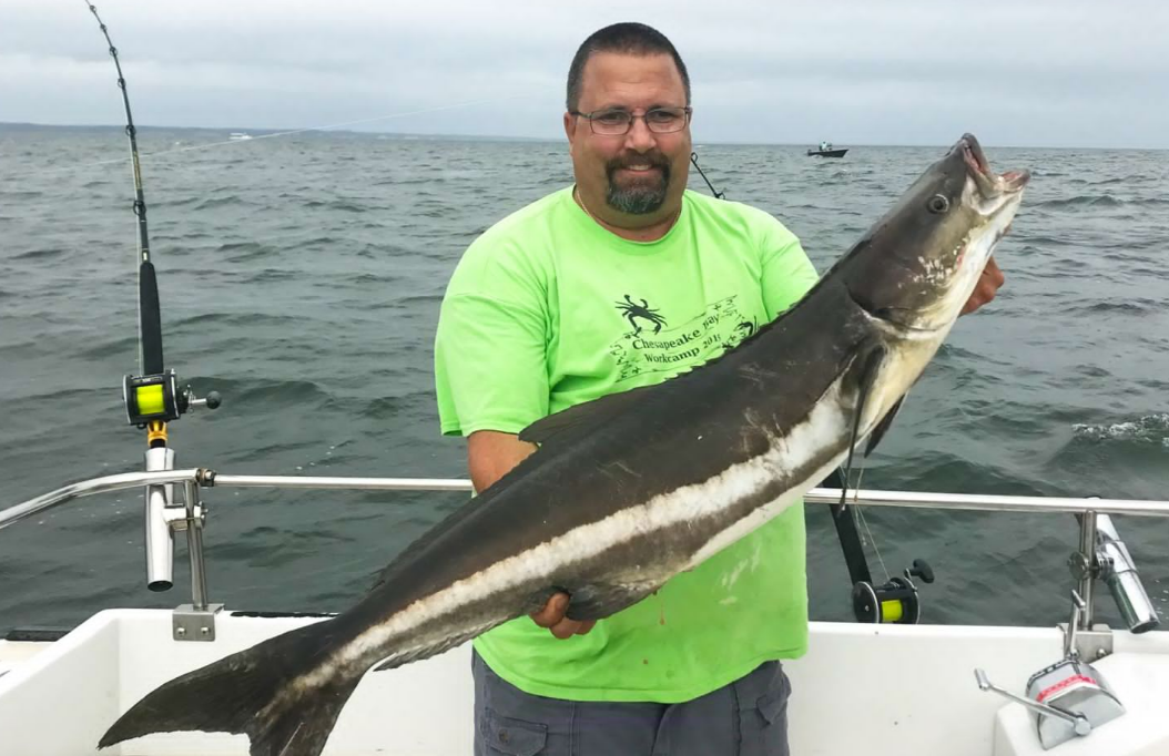 1 angler fishing in MD
