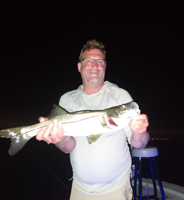 Snook fish caught on a fishing trip in FL