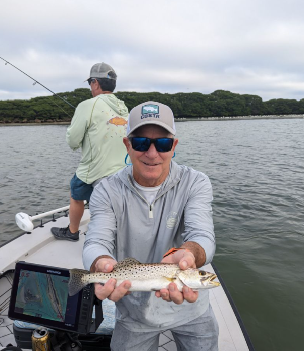 Spotted Weakfish, 52-inch fish caught while fishing in FL