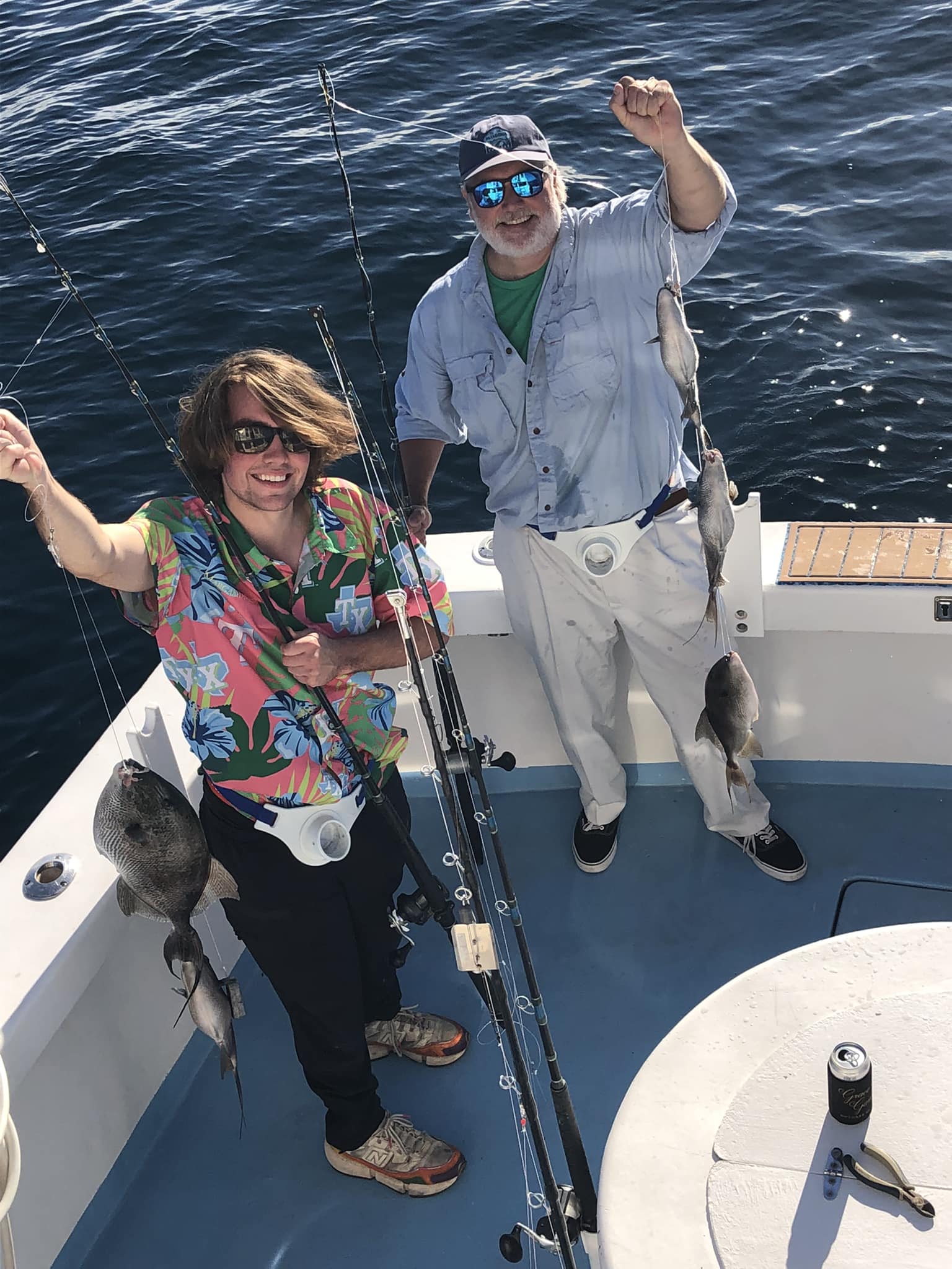 Two anglers fishing in FL