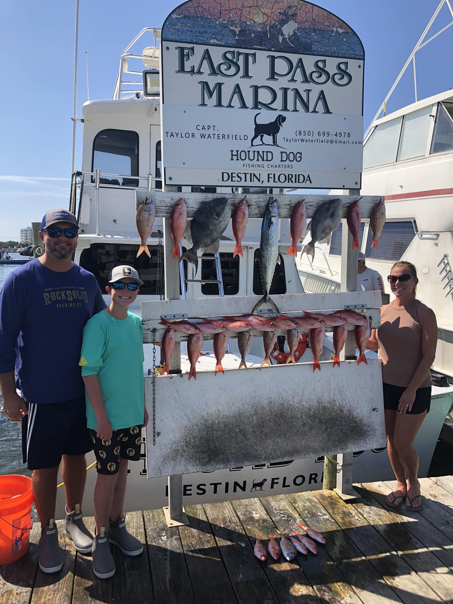 Two Spanish Mackerel fish caught in FL