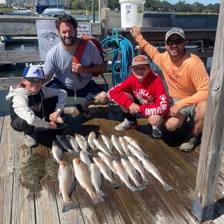 4 anglers fishing in Georgia