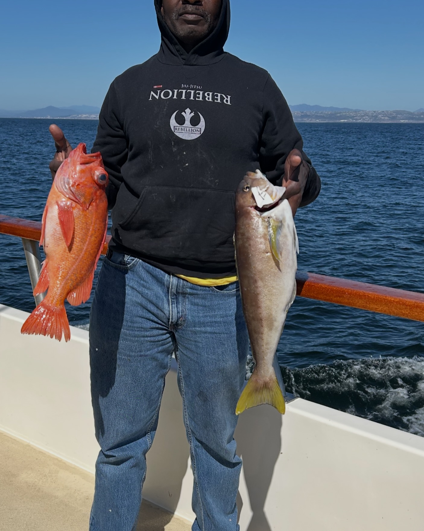 Two anglers fishing in Seattle