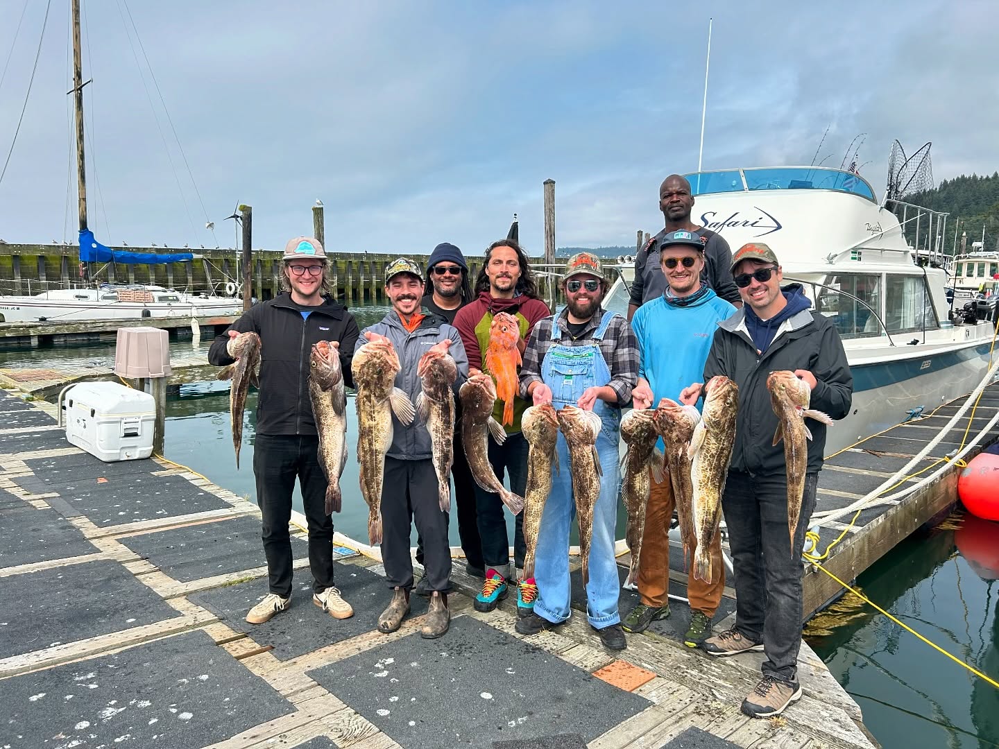 5 big fish caught during an exciting fishing tour in Seattle