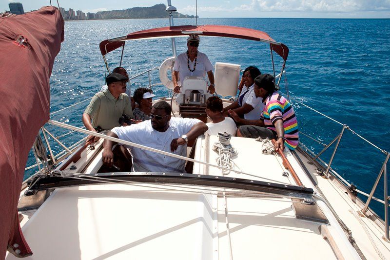 Group of 7 people enjoying outdoor recreation in Honolulu