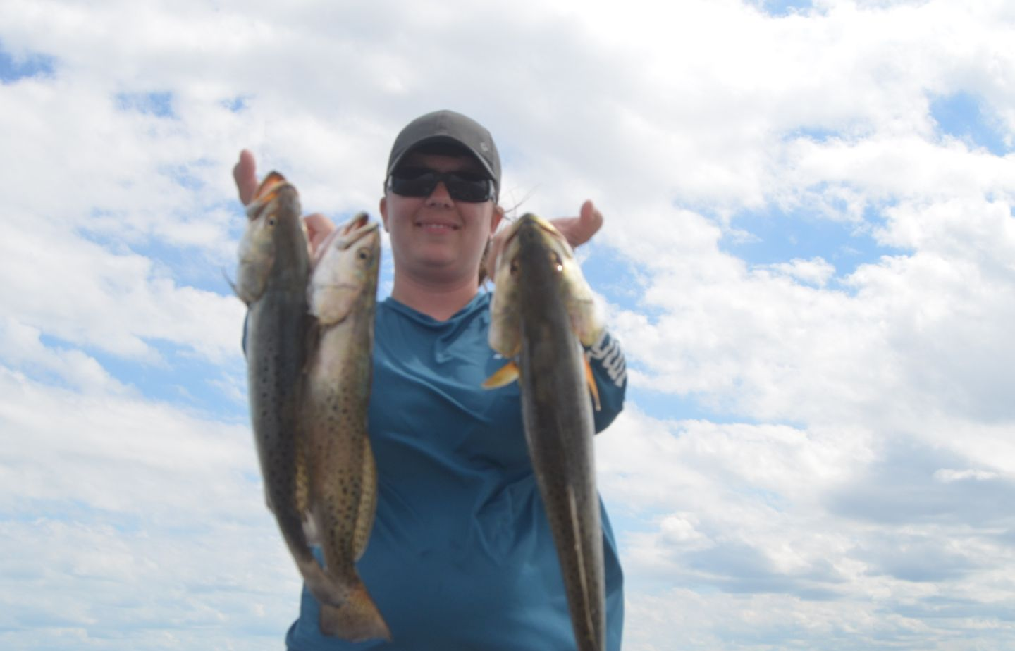 2 burbot fish caught in St. Augustine