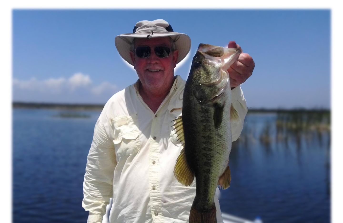 Largemouth Bass caught while fishing in FL